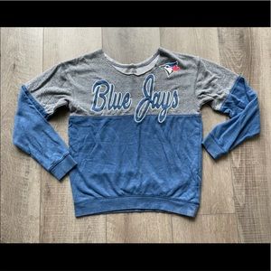 5th & Ocean by New Era MLB Toronto Blue Jays Crewneck Size Small